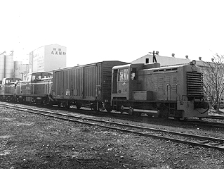 最終貨物列車（昭和59年12月24日）写真